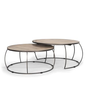 Clapp Roung Coffee Tables (2)