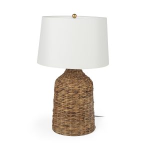 Campanile Wicker Table Lamp
