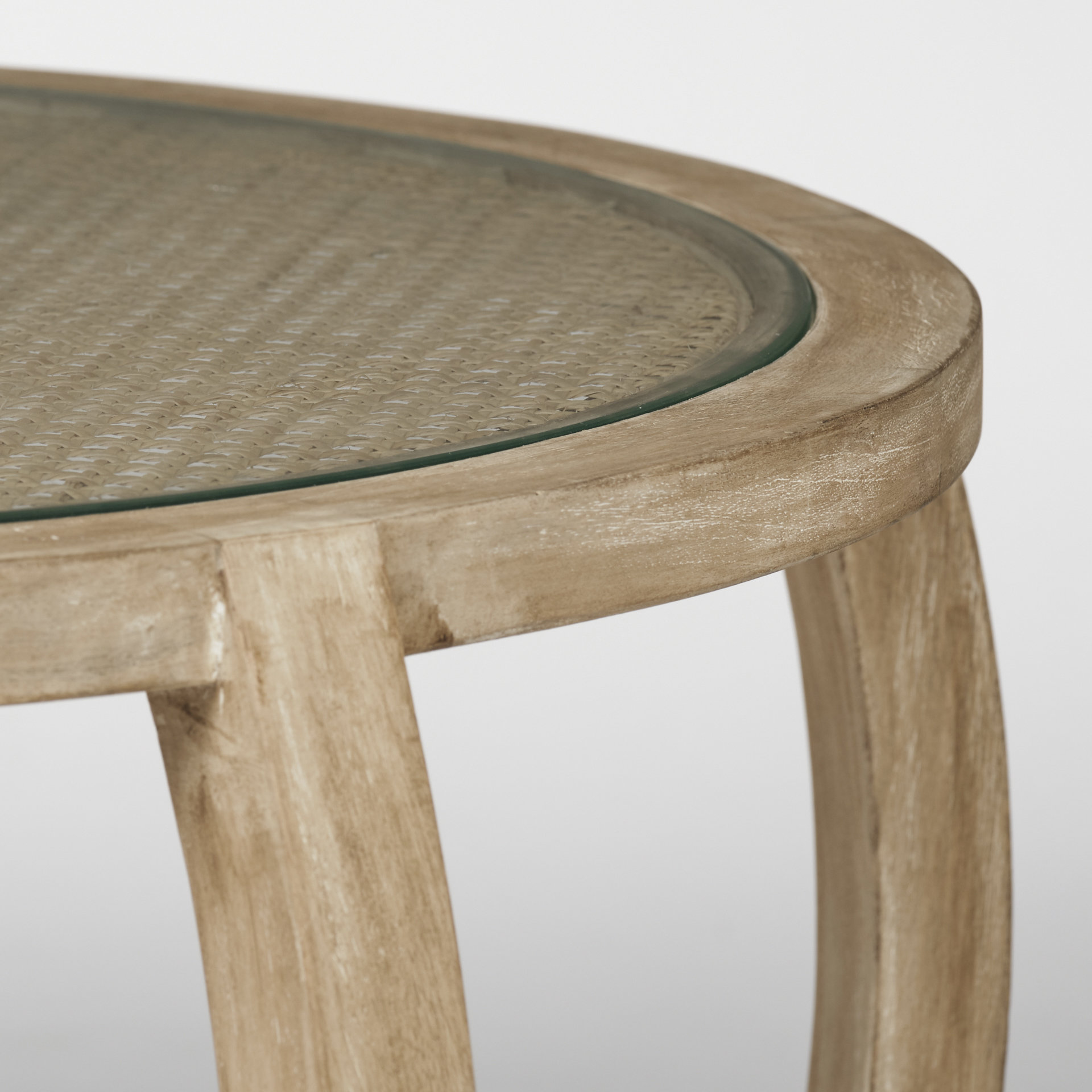 108 Hubbard Set of 2 Round coffee tables - Image 4