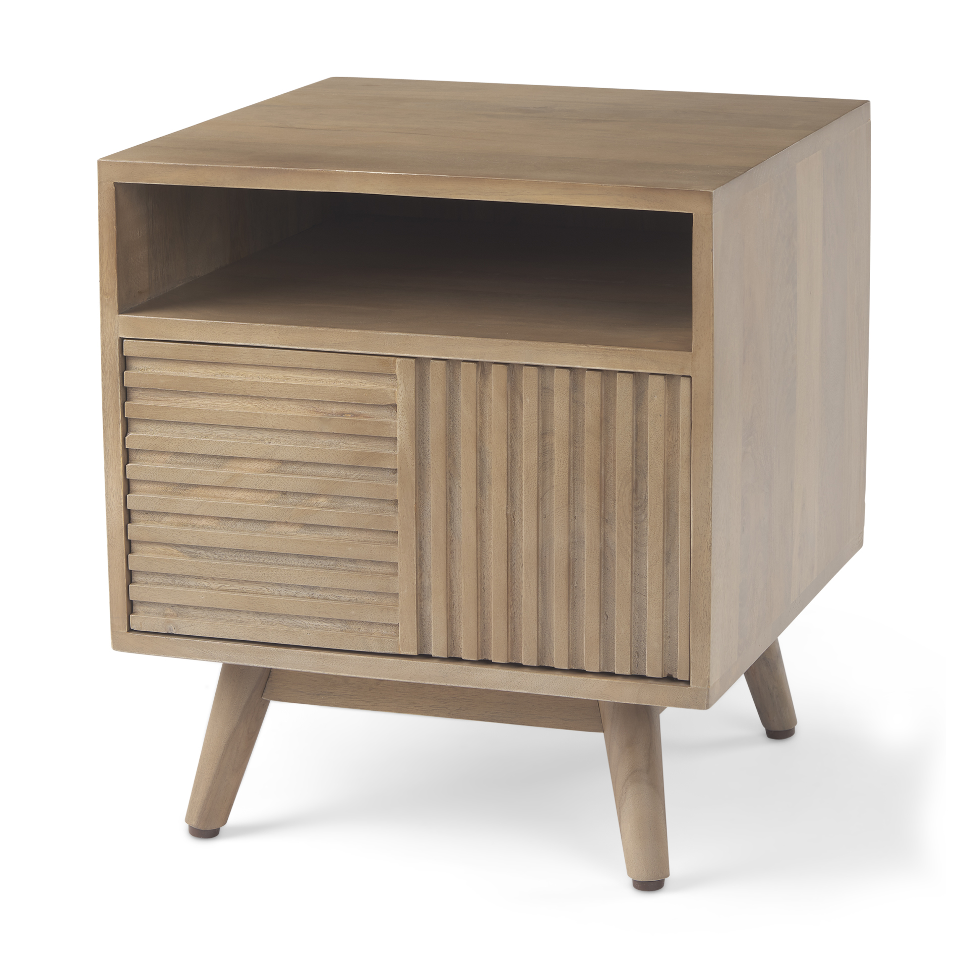Sable Wood Side Tables